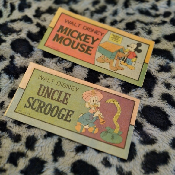 Vintage Walt Disney Mini Comics - Picture 1 of 2